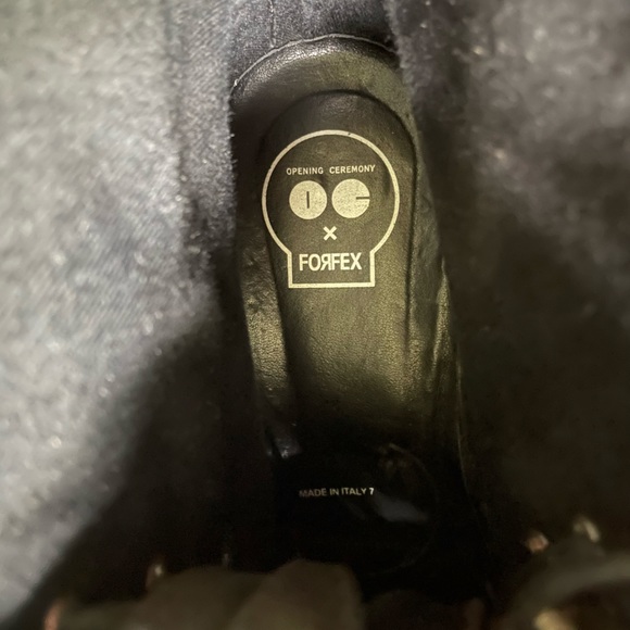 Forfex x Opening Ceremony silver platform boots - Picture 9 of 11